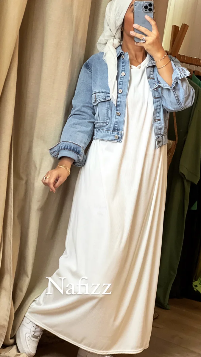 Veste en denim blue – Image 8