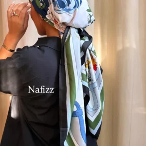 Grand carré de Lona vert