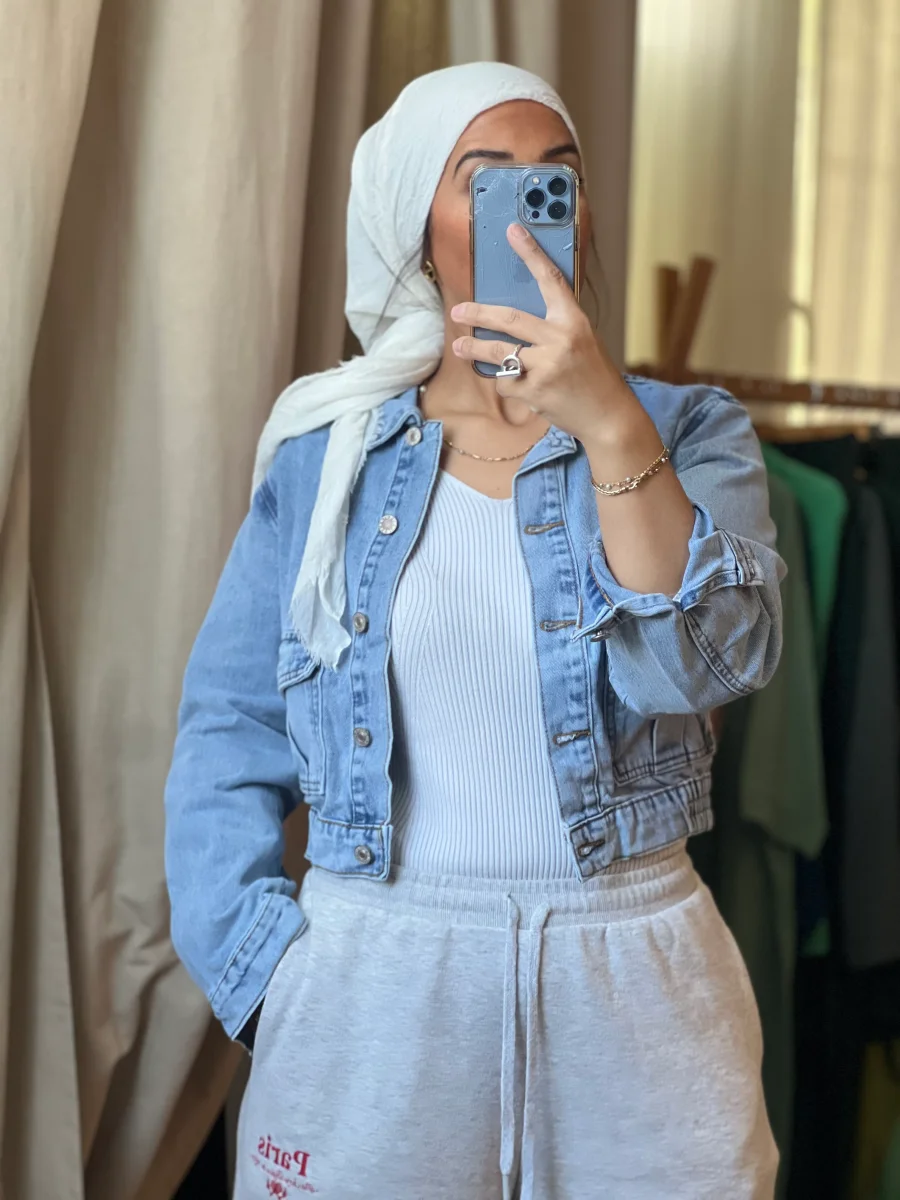 Veste en denim blue – Image 9