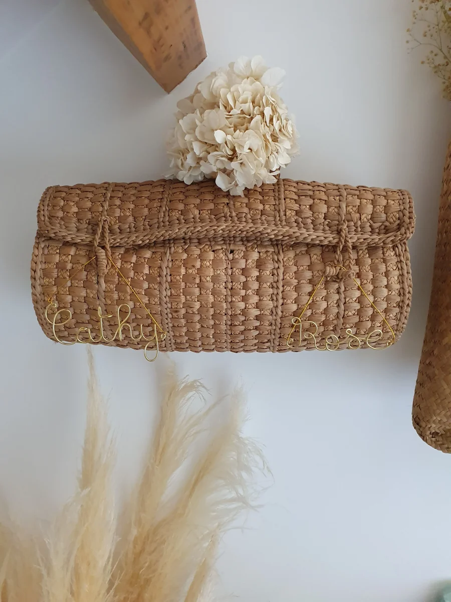 Décoration personnalisée prénom en fil doré – Image 4