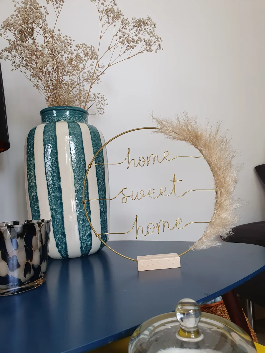 Couronne pampa "home sweet home" – Image 8