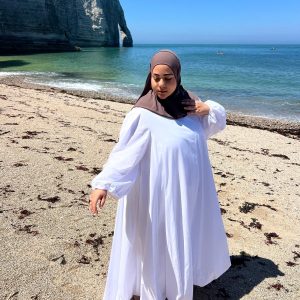 Robe Seonhwa blanche