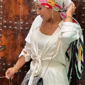 Grand Carré de soie Laya