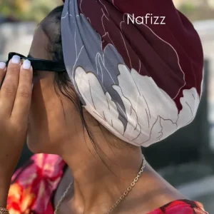 Mini carré NAYA bordeau