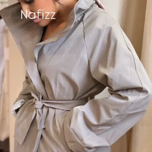 Veste Trench Marrakech taupe