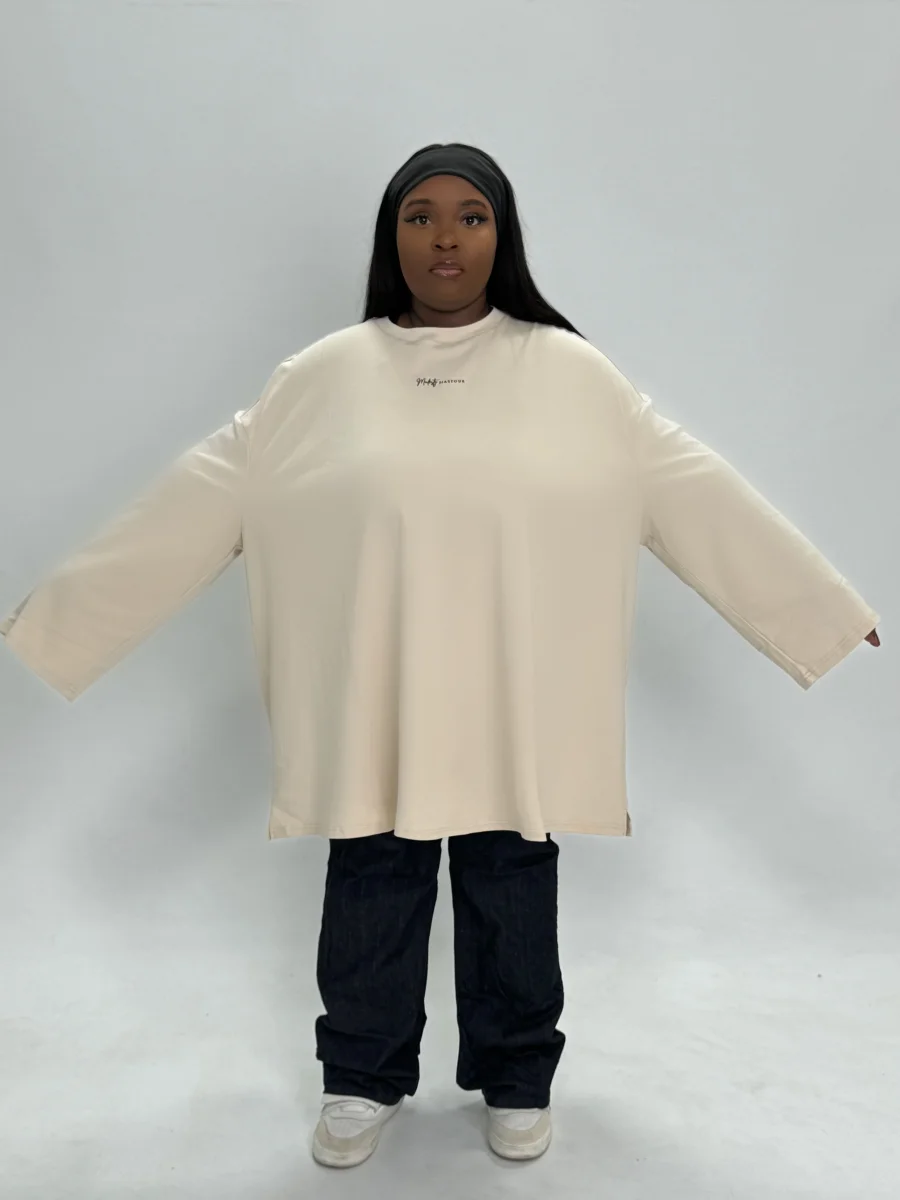 TEE-SHIRT PYEONHAN BEIGE – Image 4