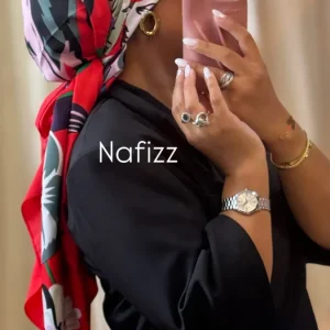 Grand carré de soie Anaïs rouge