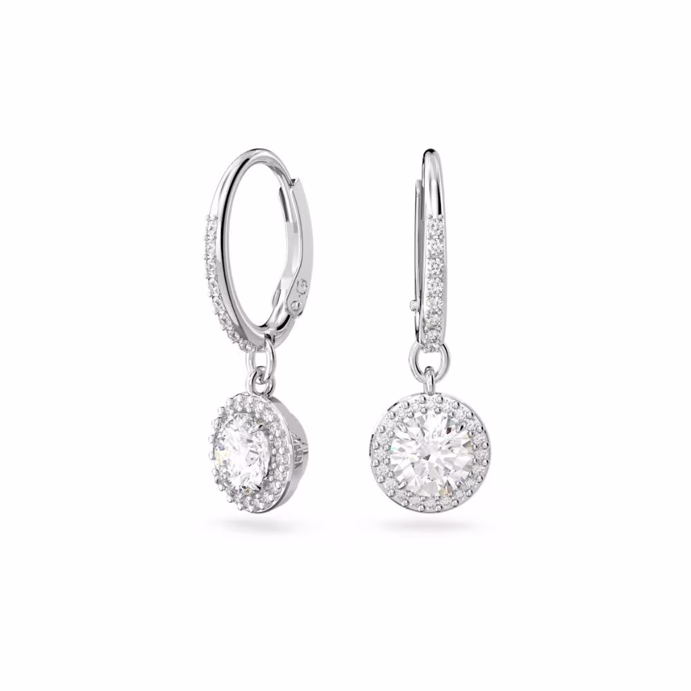 Boucles d’Oreilles Pendantes Pavage Swarovski Constella – Image 3