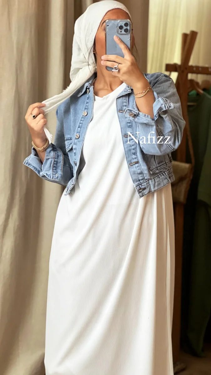 Veste en denim blue – Image 7