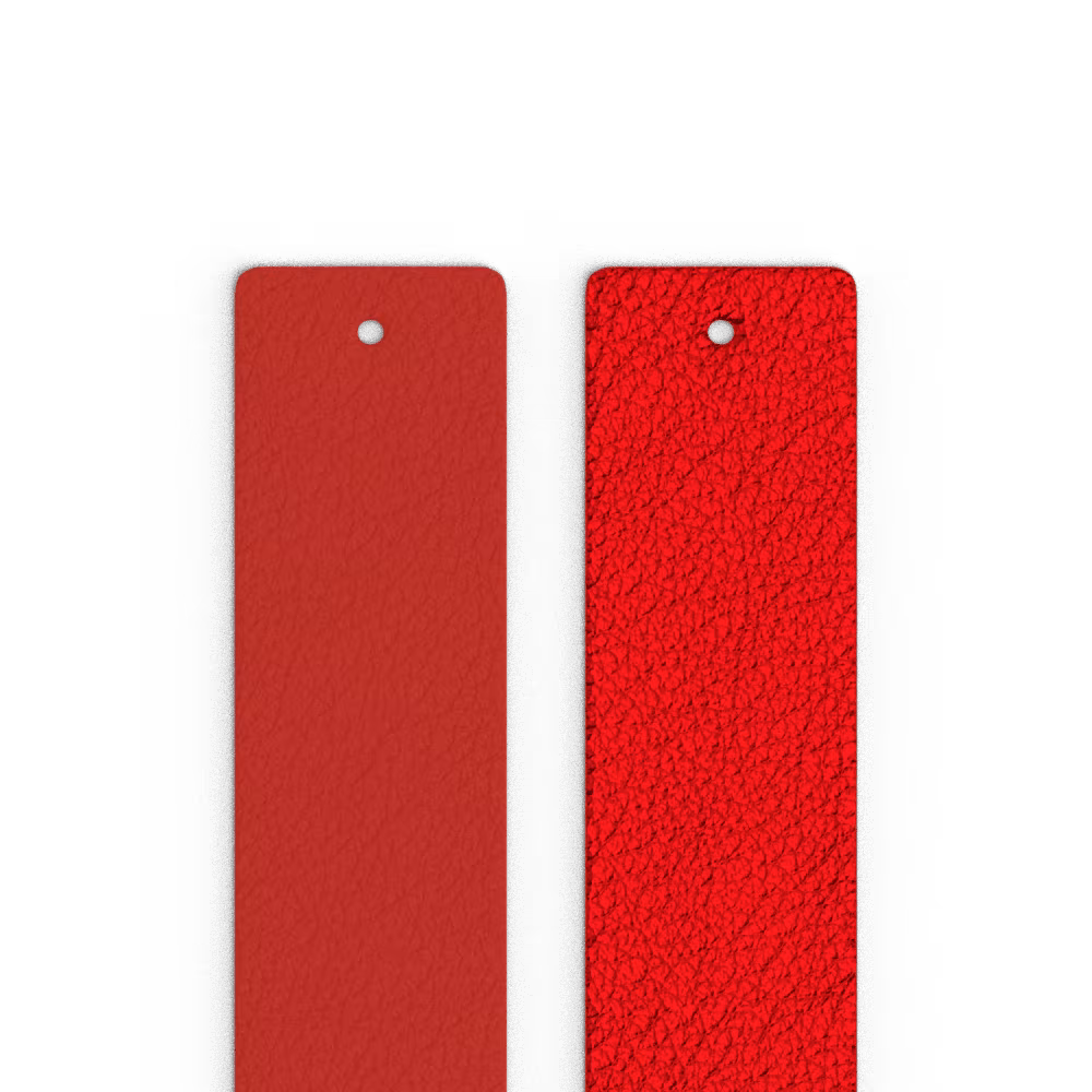 Cuir Rouge Passion & Glamour Manchettes 25mm