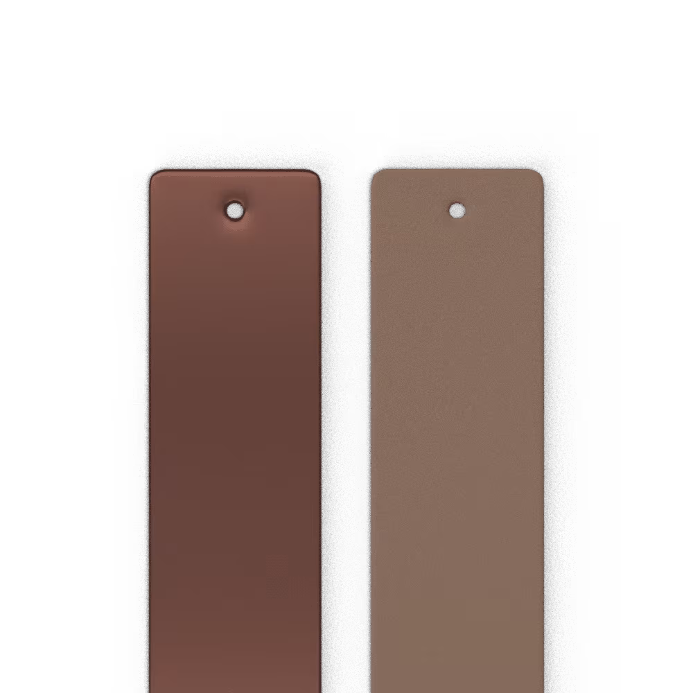 Cuir Georgettes 25mm, marron glacé & mocha