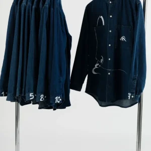 ADN loves ART - Chemise en denim - Oeuvre 7