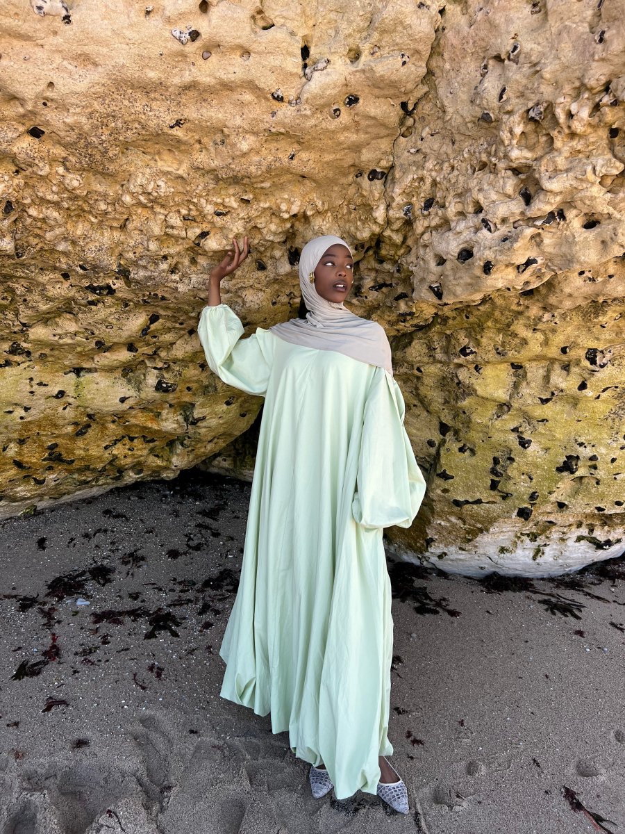 Robe Seonhwa vert – Image 2