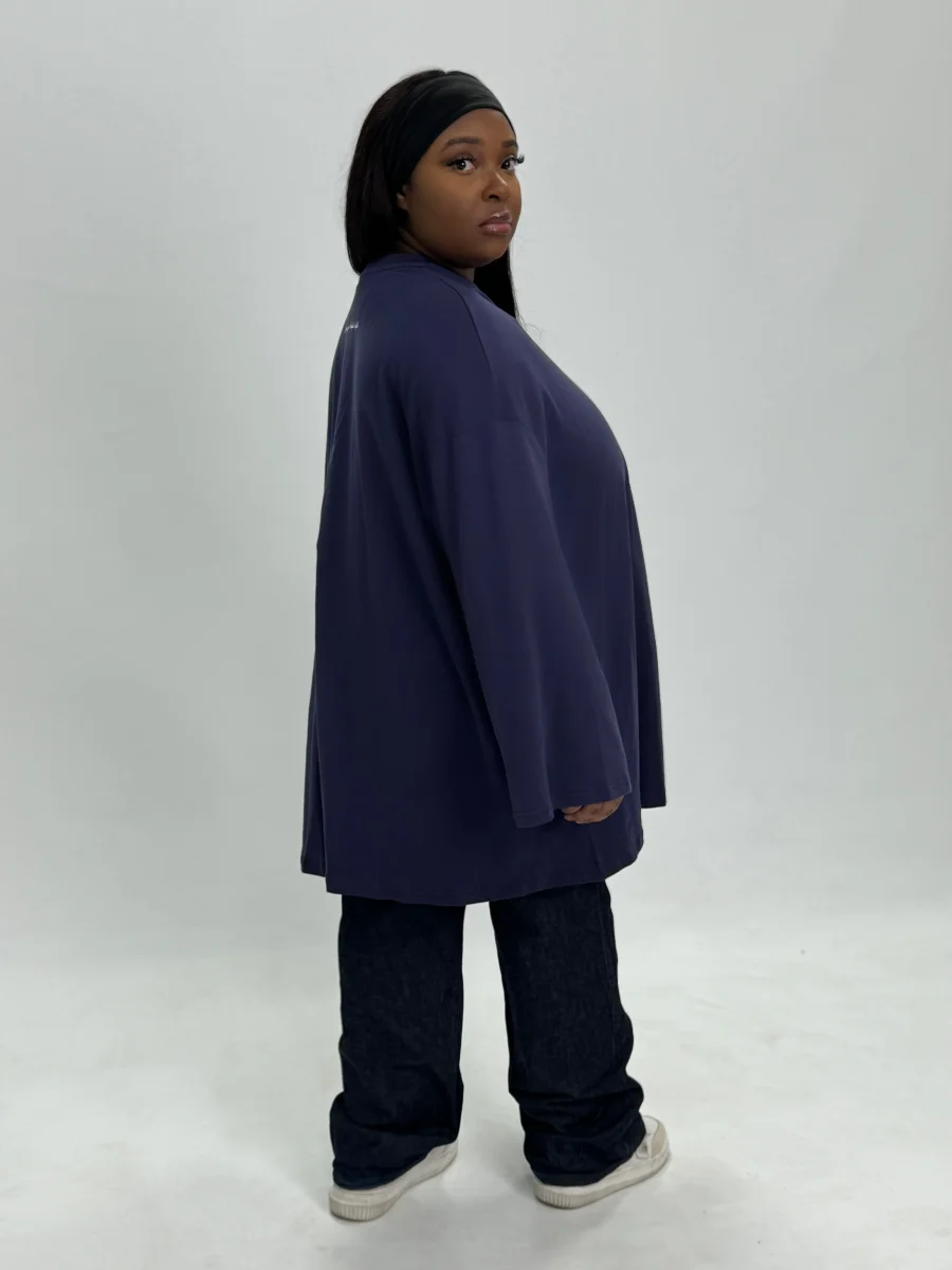 TEE-SHIRT PYEONHAN BLEU – Image 3