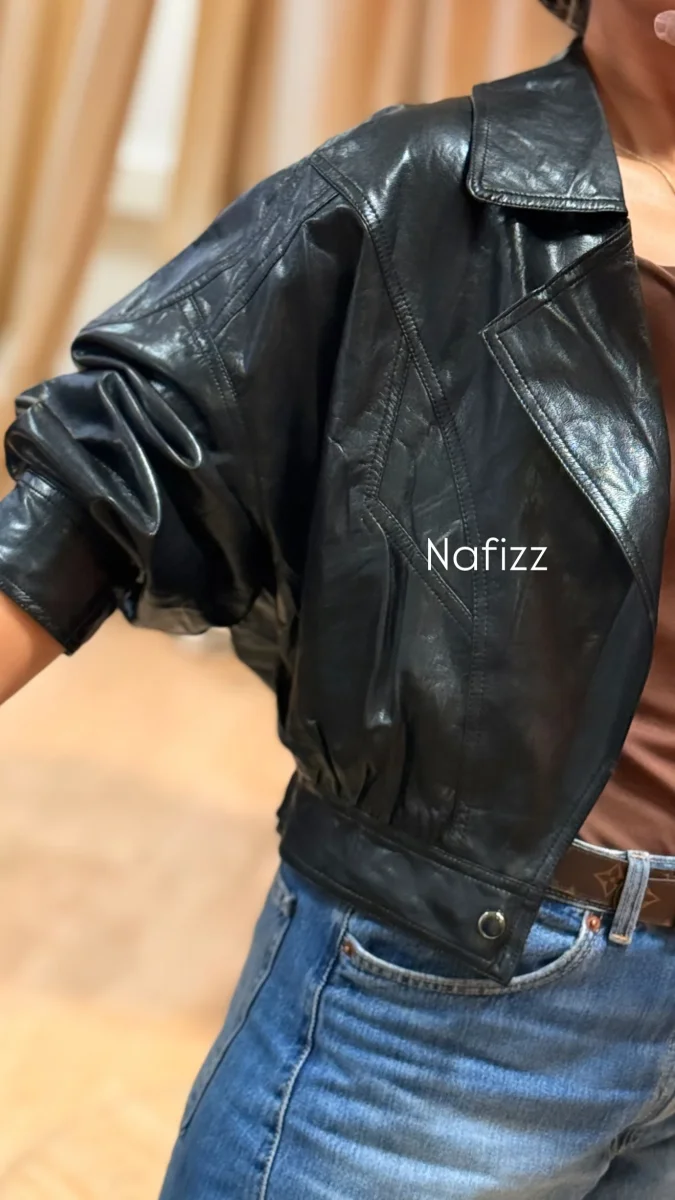 Veste Zip Simi cuir – Image 3