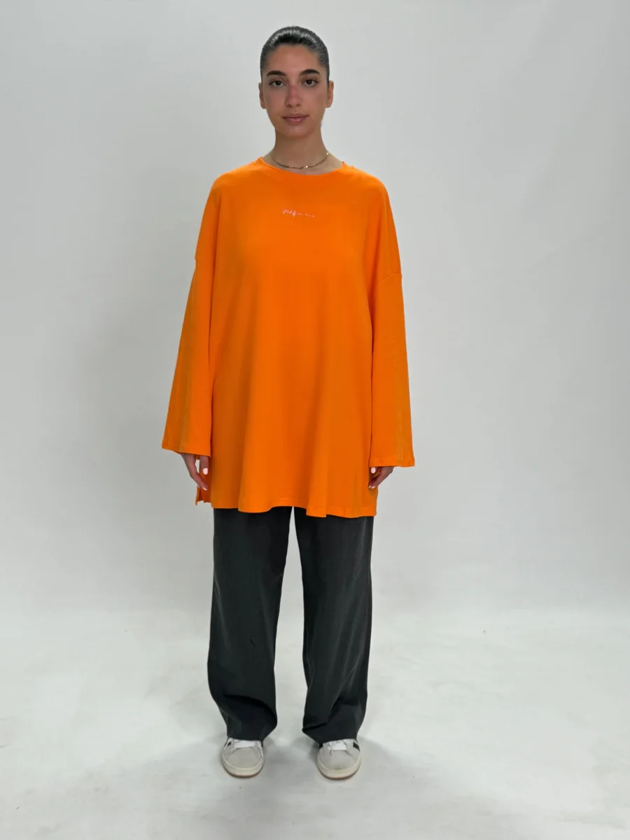 TEE-SHIRT PYEONHAN ORANGE – Image 6