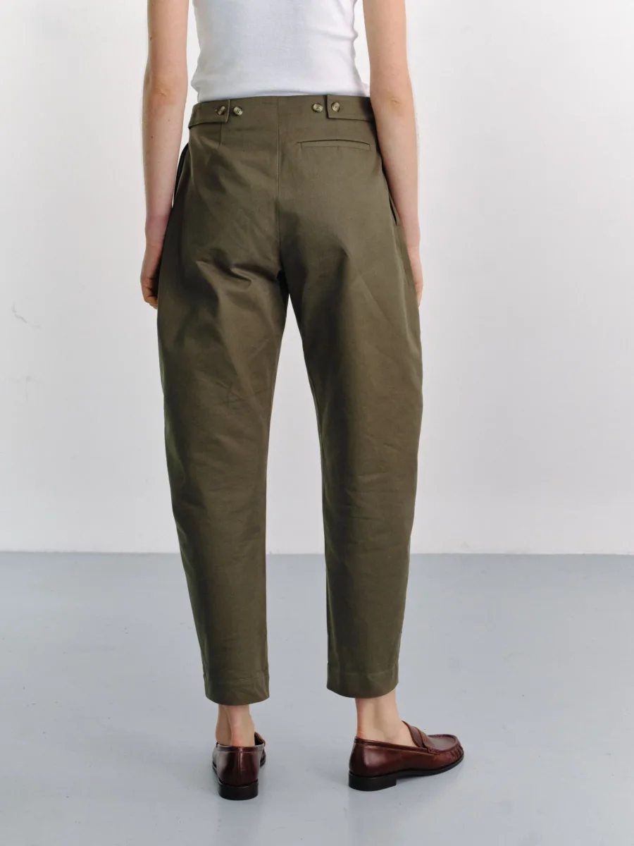 KURB - Pantalon barrel en gabardine – Image 9