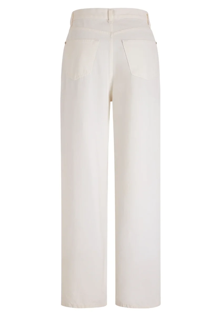 LARS - Pantalon ample en denim écru – Image 3