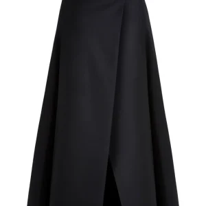 SENSU - Jupe plissée en flanelle