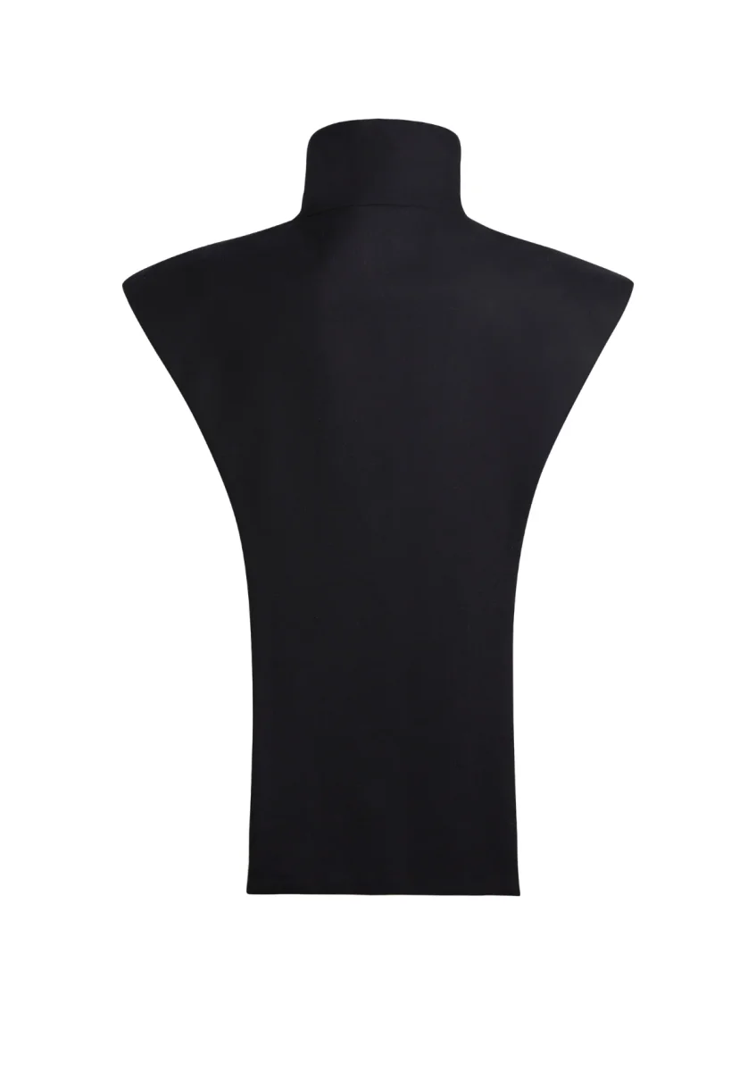 SOKO - Plastron à col montant en flanelle – Image 3