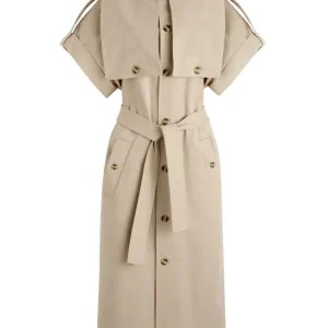 MANSOUR - Trench-coat ceinturé