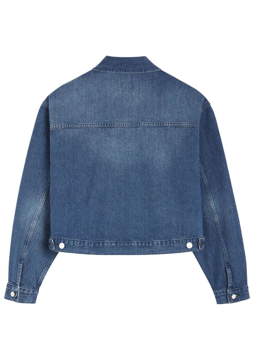 CORTO - Veste raccourcie en denim lavé – Image 9