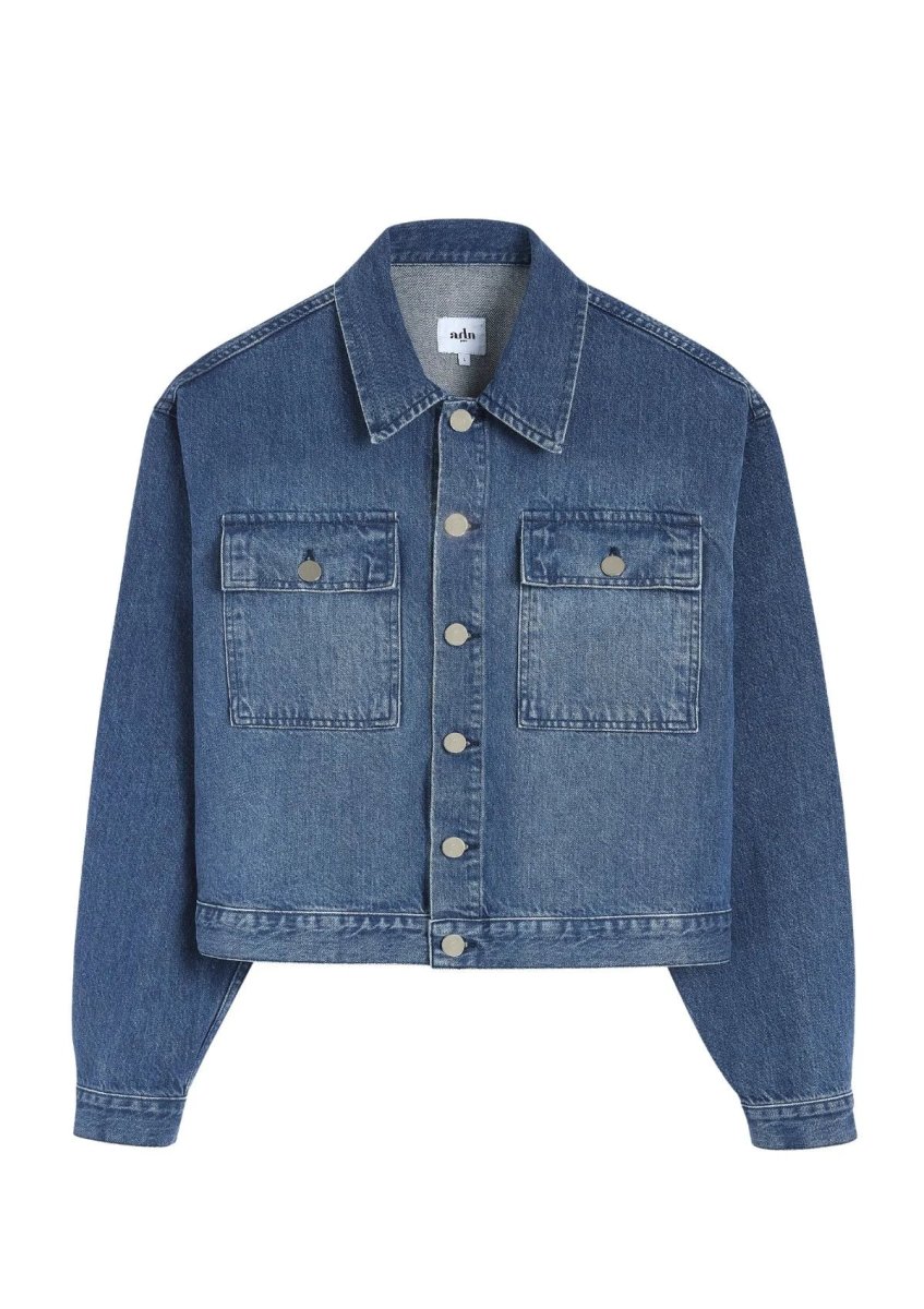 CORTO - Veste raccourcie en denim lavé – Image 8