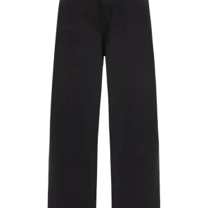LARS - Pantalon ample en denim lavé