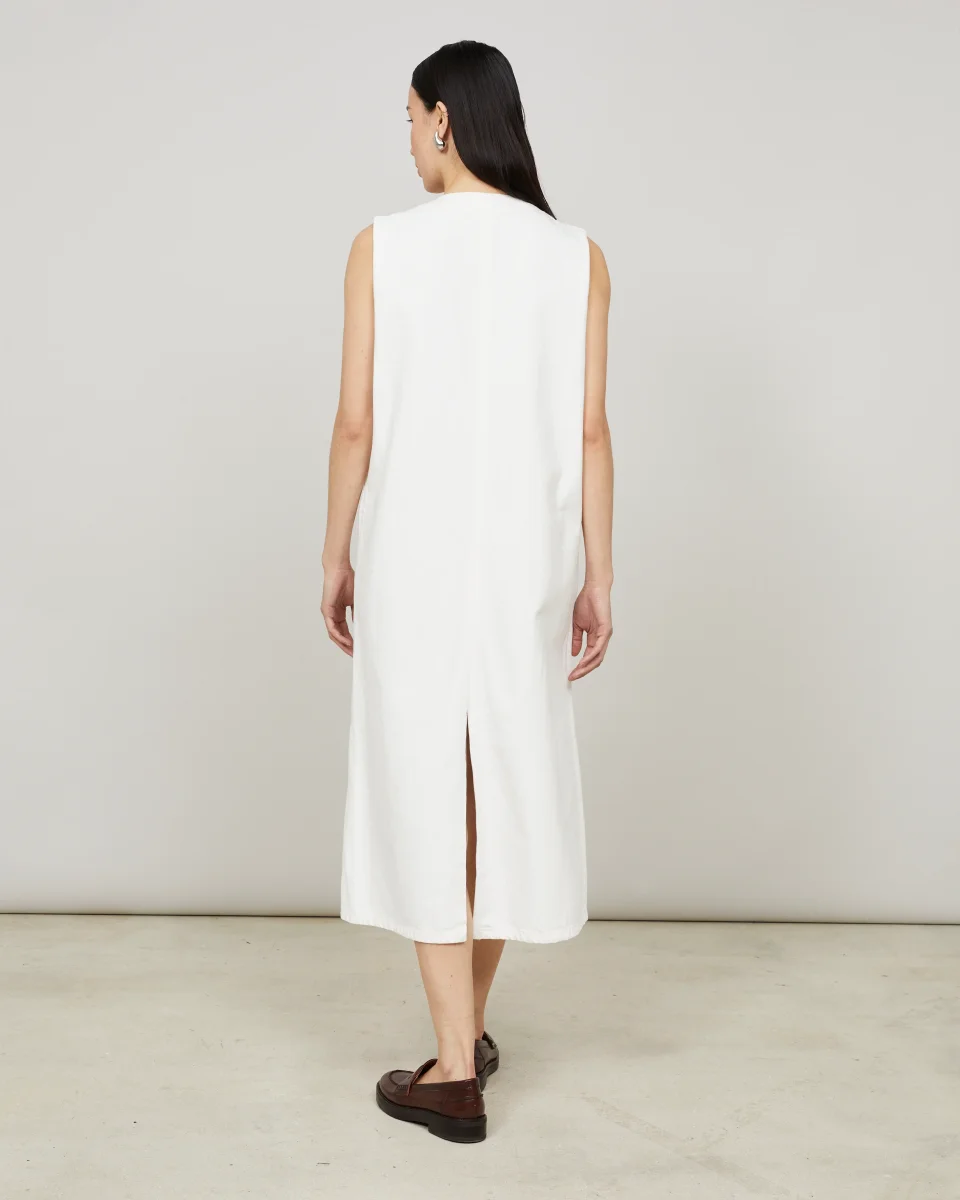 GALIS - Robe longue asymétrique en denim – Image 5