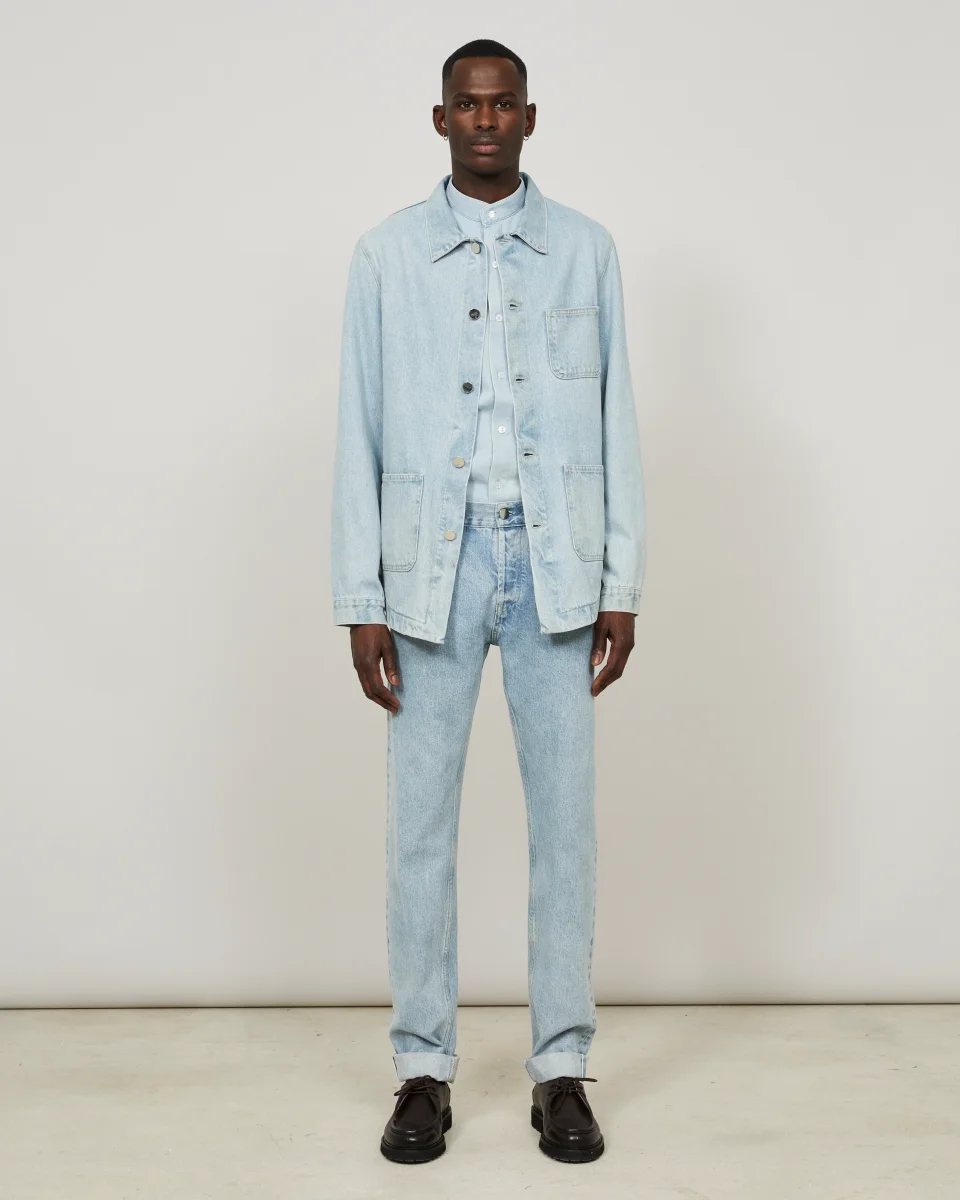 GENESIS - Veste workwear en denim lavé – Image 6