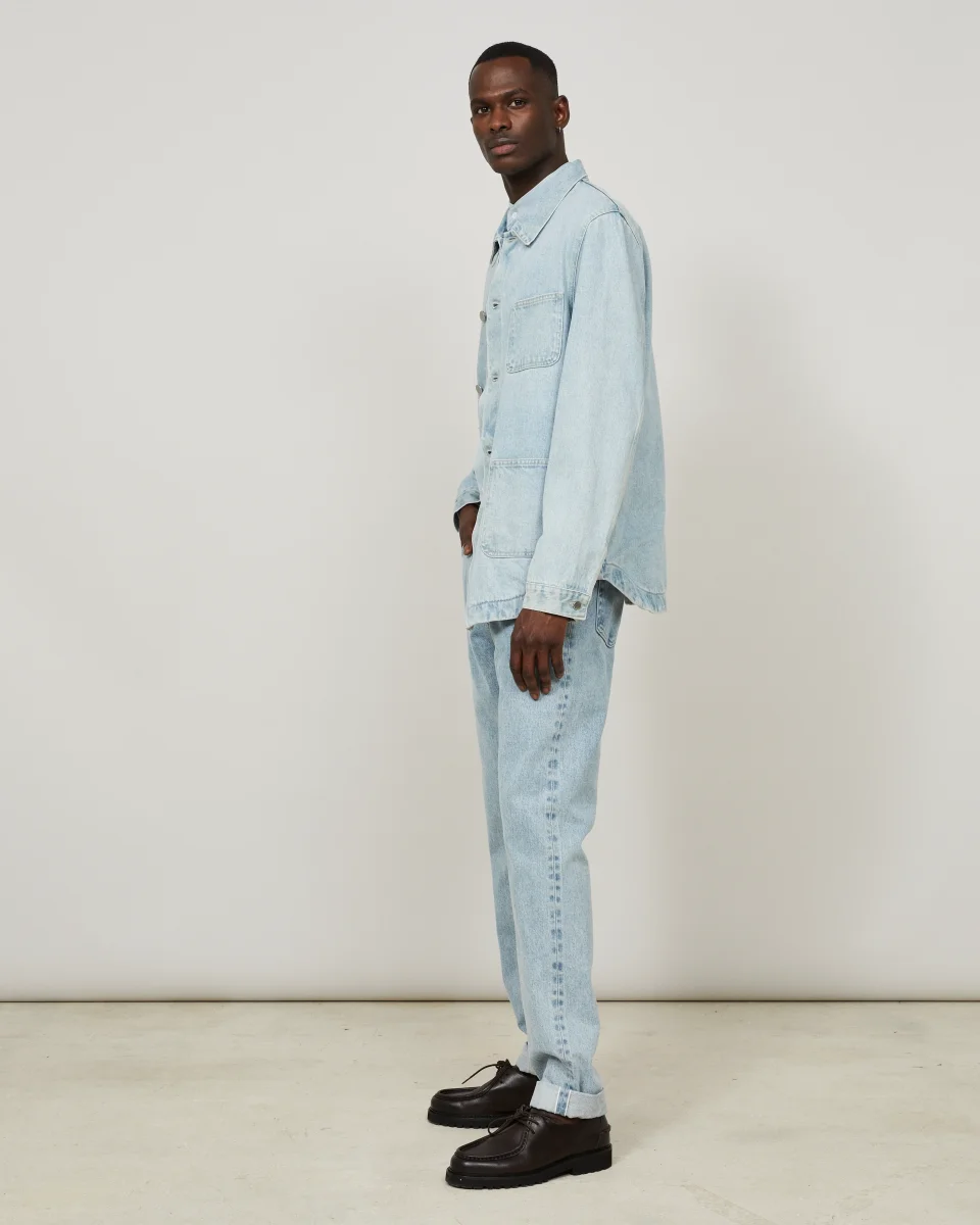 GENESIS - Veste workwear en denim lavé – Image 7