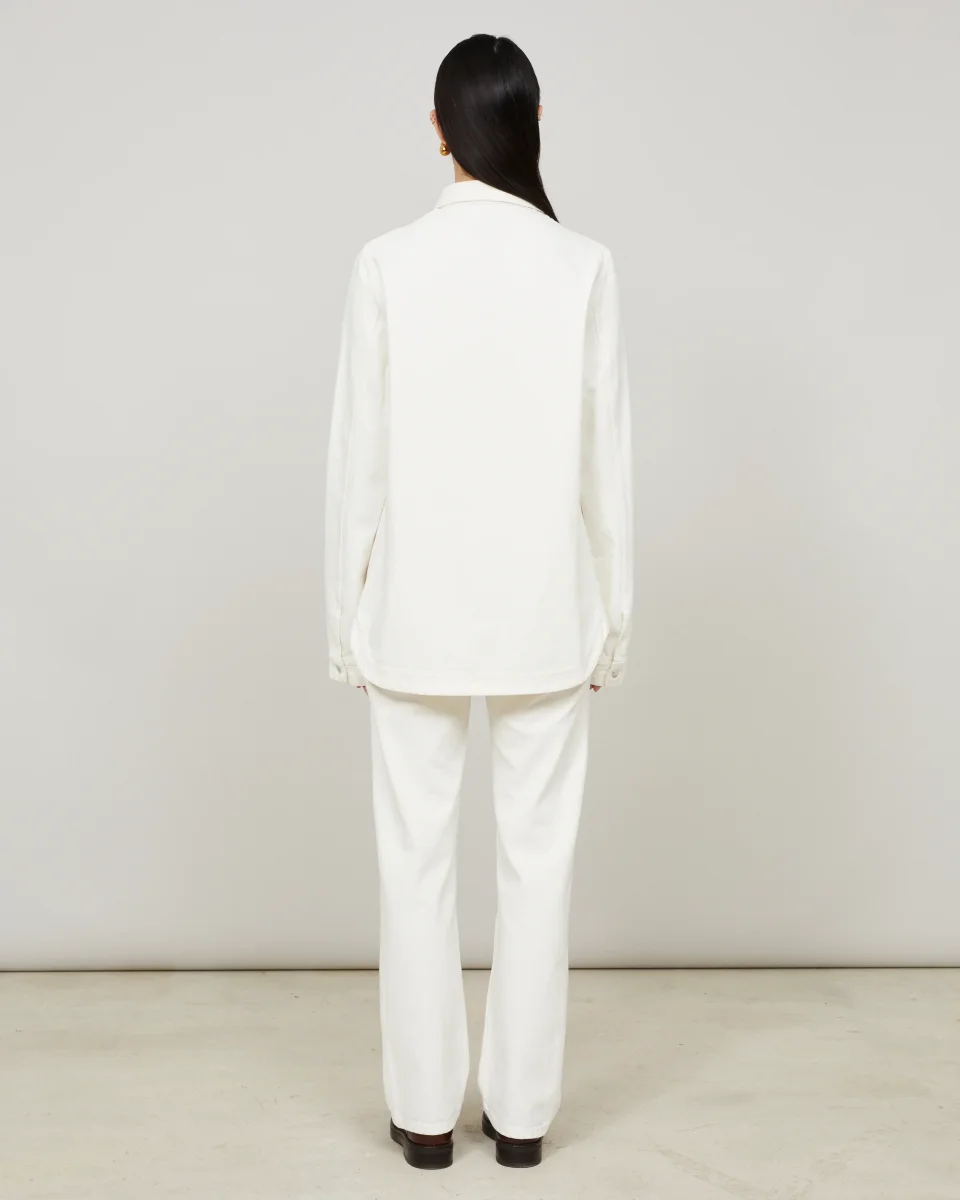 GENESIS - Veste workwear en denim écru – Image 5