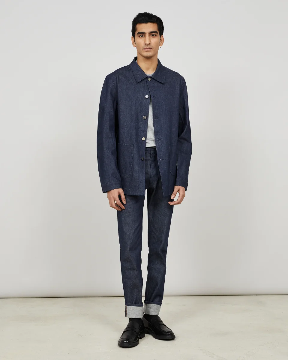 GENESIS - Veste workwear en denim brut – Image 7