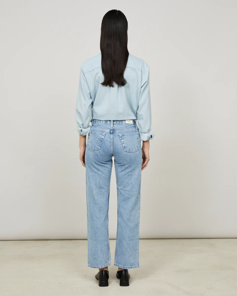 JANUS pour Elle - Pantalon droit en denim lavé – Image 5