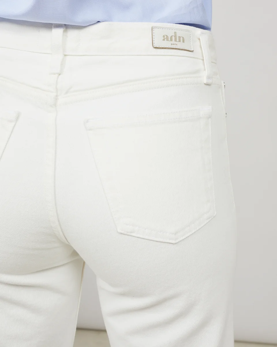 JANUS pour Elle - Pantalon droit en denim écru – Image 7