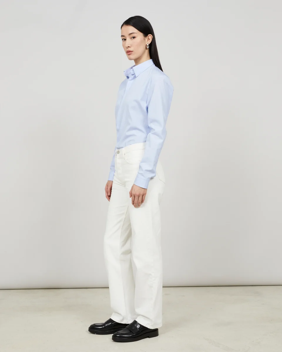 JANUS pour Elle - Pantalon droit en denim écru – Image 5