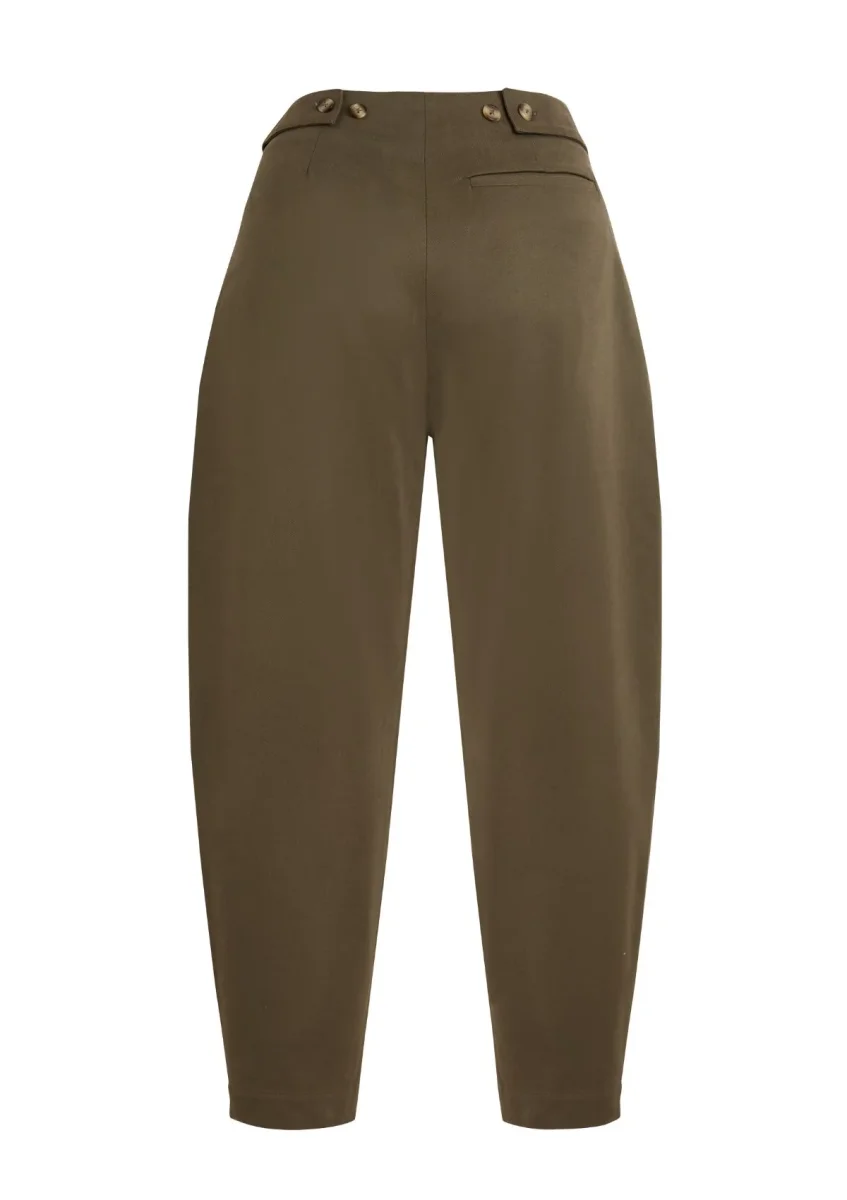 KURB - Pantalon barrel en gabardine – Image 3