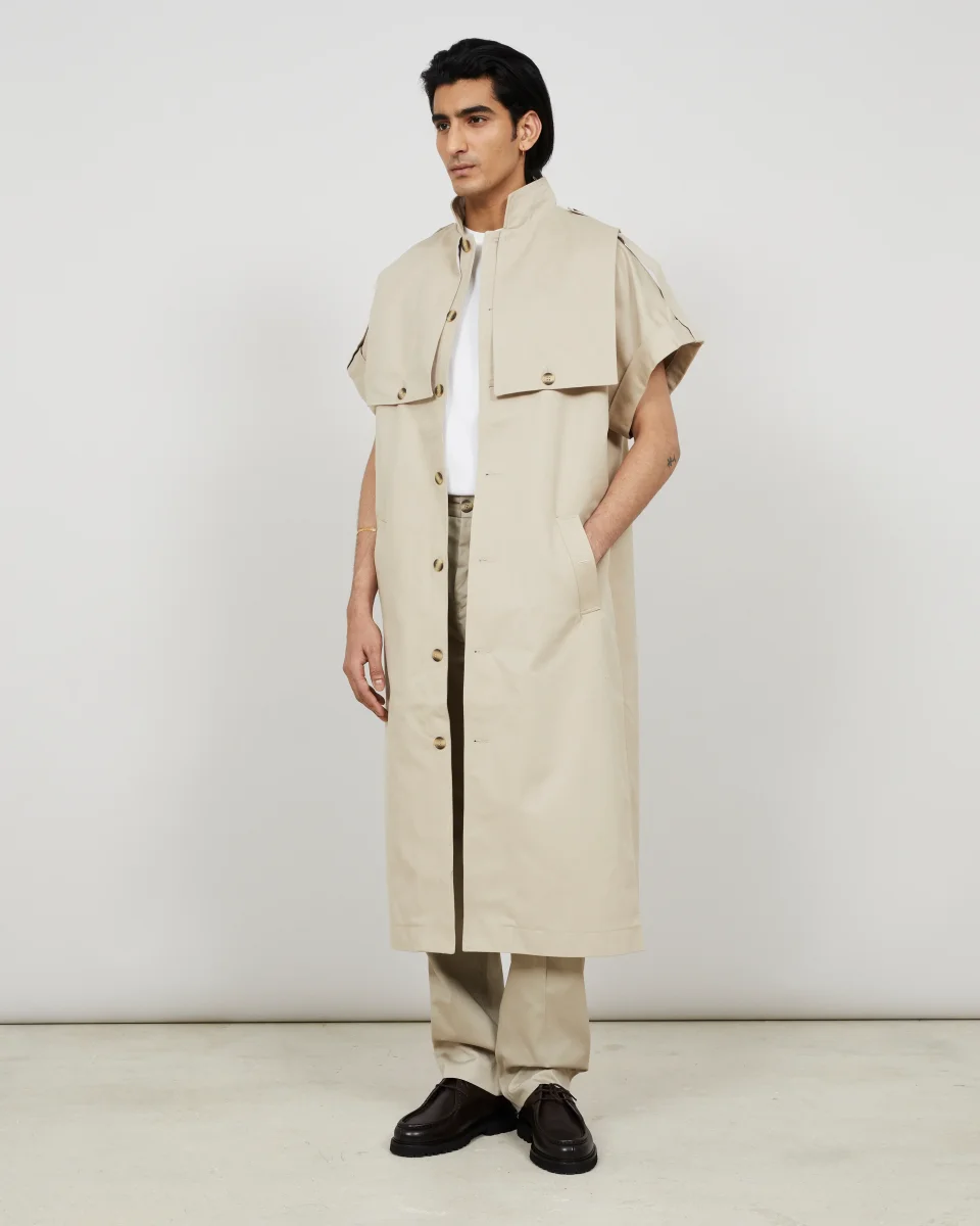 MANSOUR - Trench-coat ceinturé – Image 8