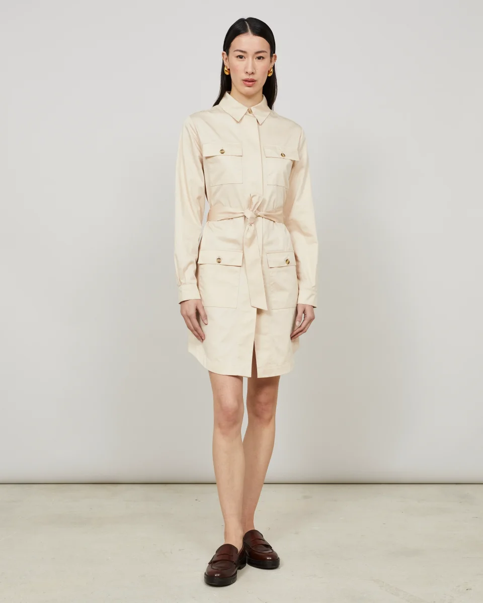 ODYSSEY - Robe saharienne en gabardine – Image 4