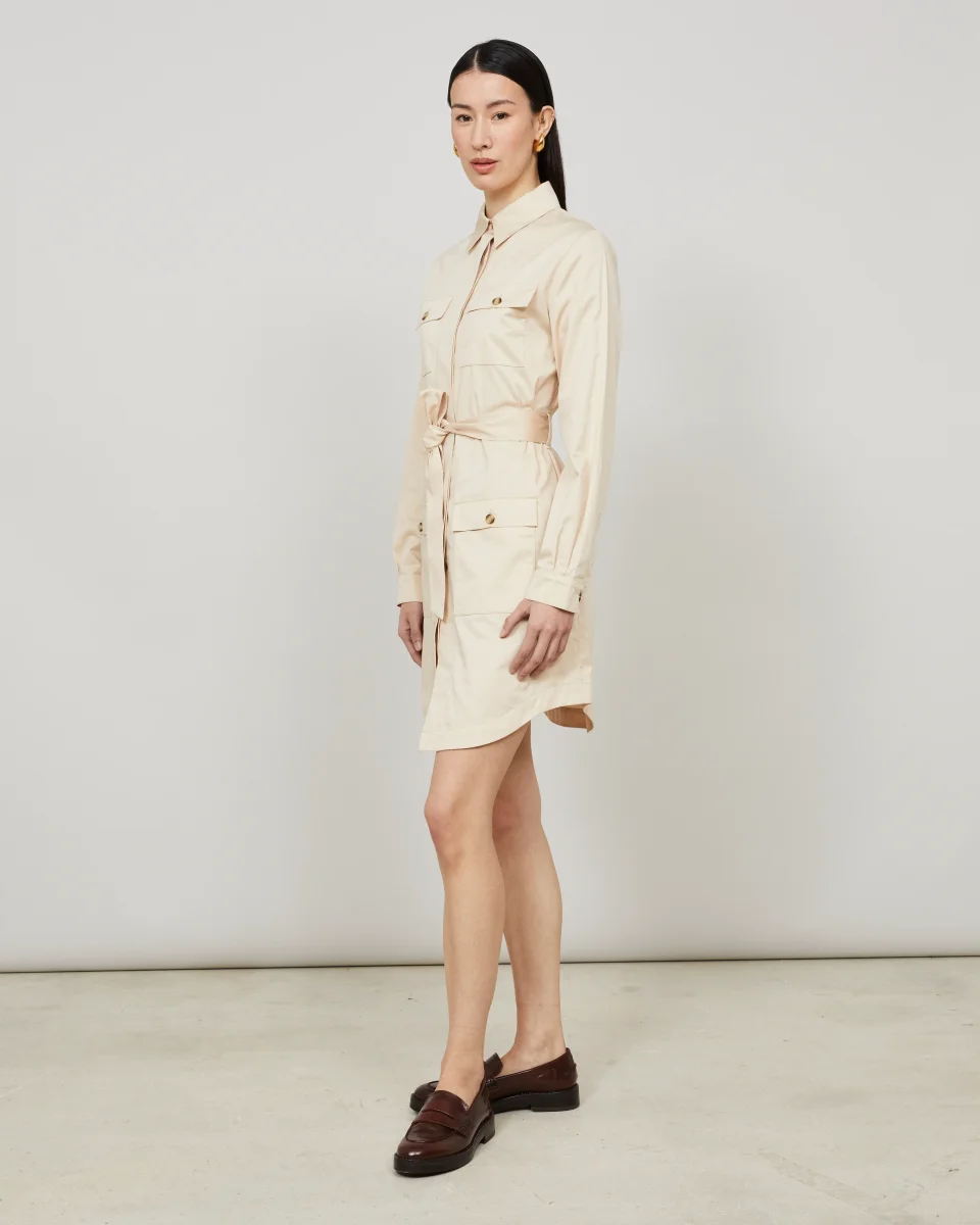 ODYSSEY - Robe saharienne en gabardine – Image 5