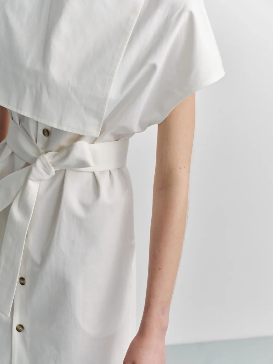 SORA - Robe longue en coton-lin – Image 8