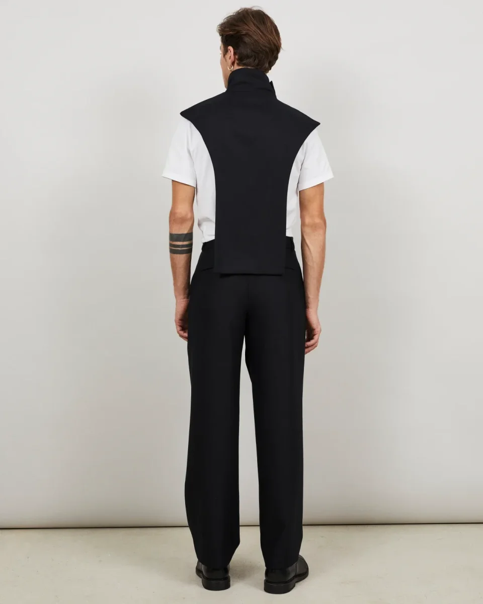 SOKO - Plastron à col montant en flanelle – Image 8