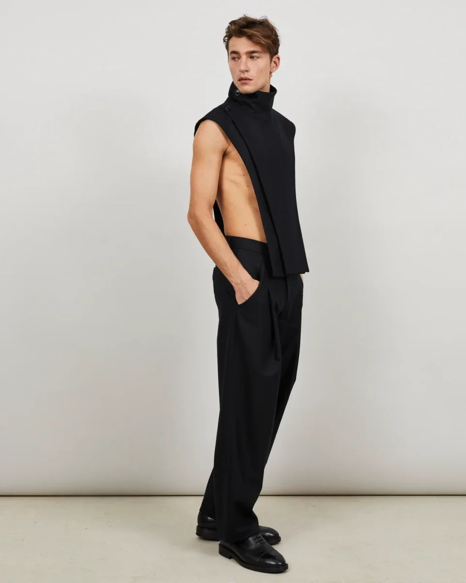 SOKO - Plastron à col montant en flanelle – Image 9