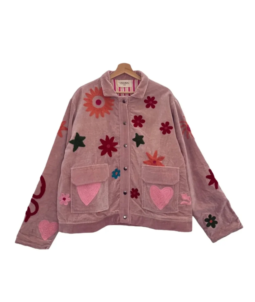 Veste velours brodé – Image 4