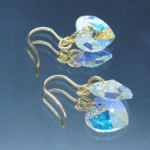 Boucles d&rsquo;oreilles Saint-Valentin