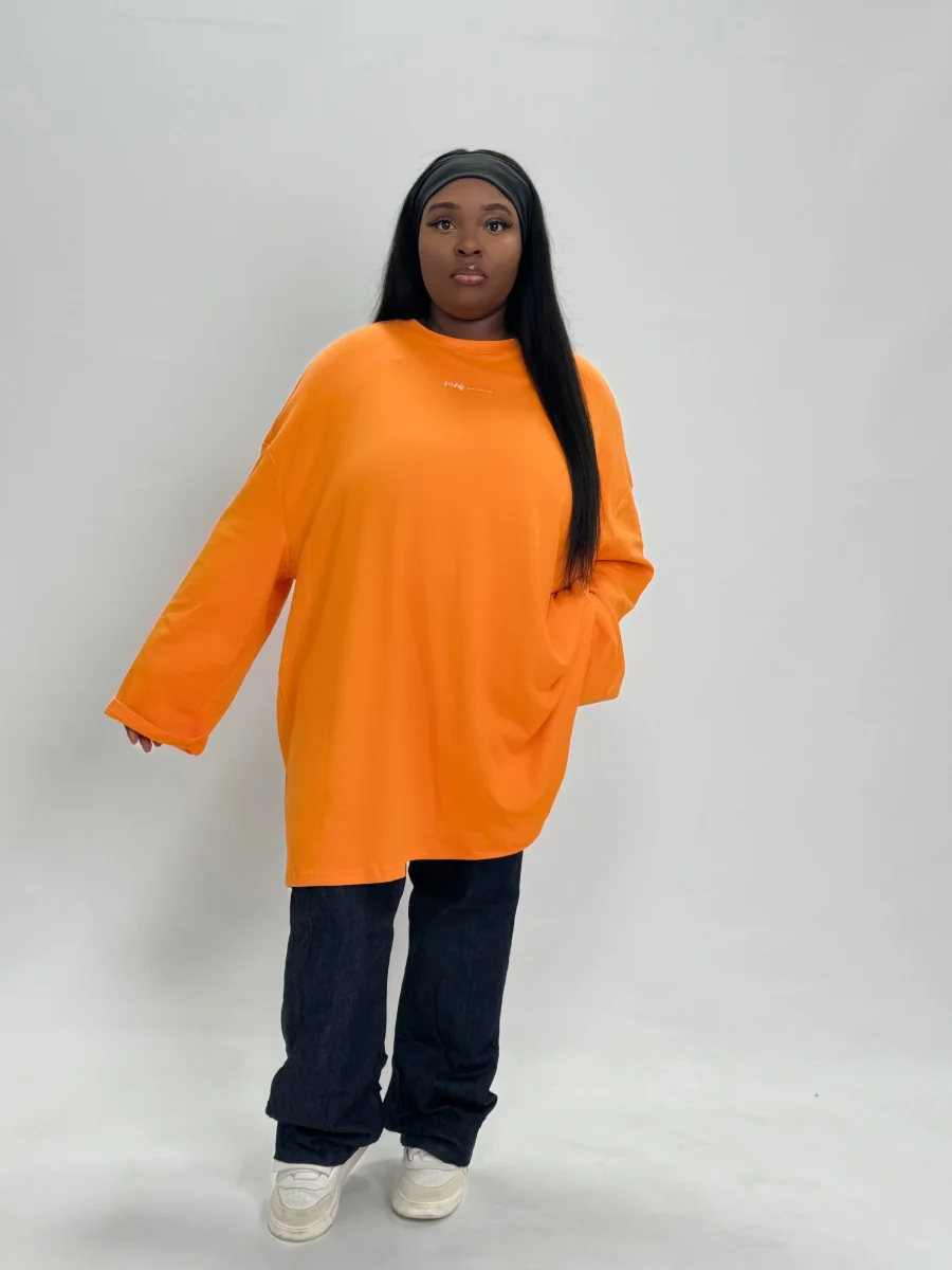 TEE-SHIRT PYEONHAN ORANGE – Image 4