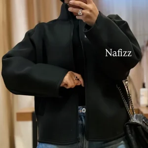 Veste gilet Zip noir