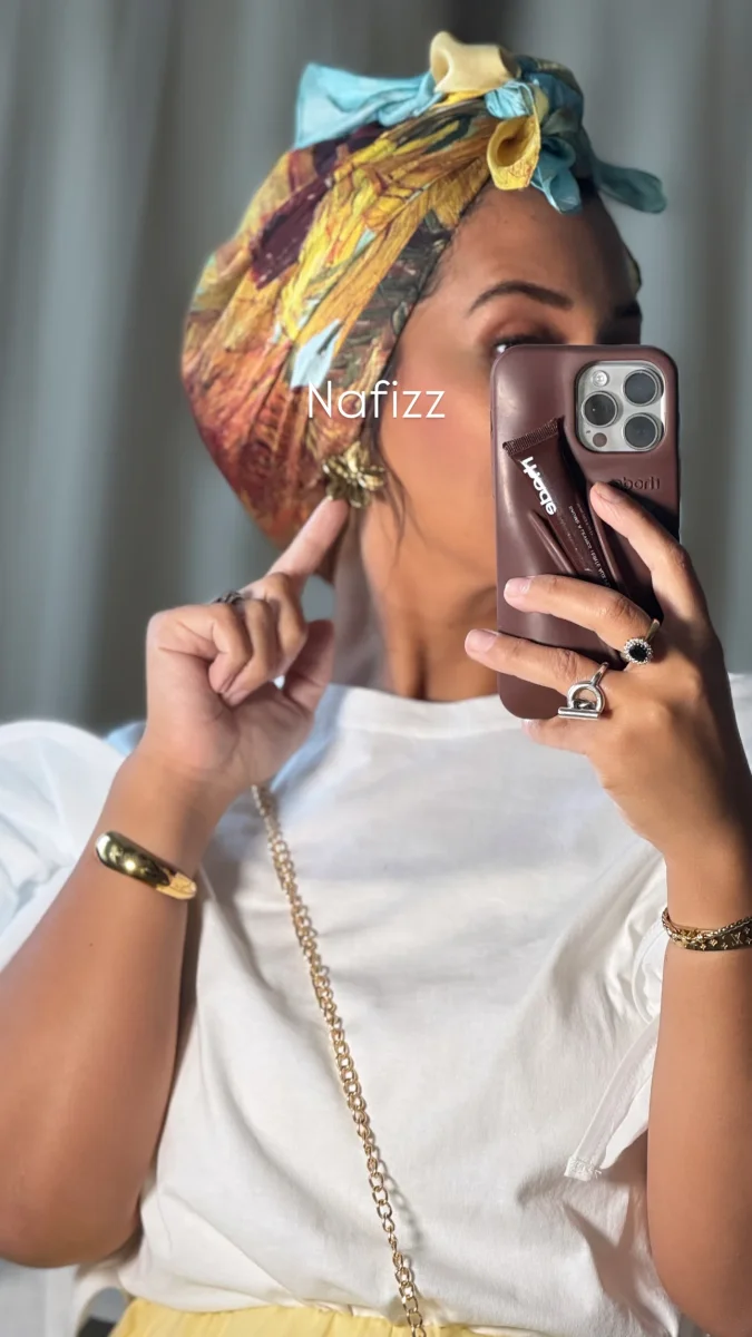 Carré de soie Marrakech jaune