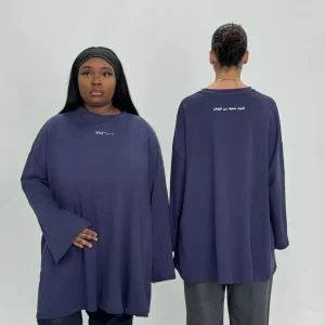 TEE-SHIRT PYEONHAN BLEU