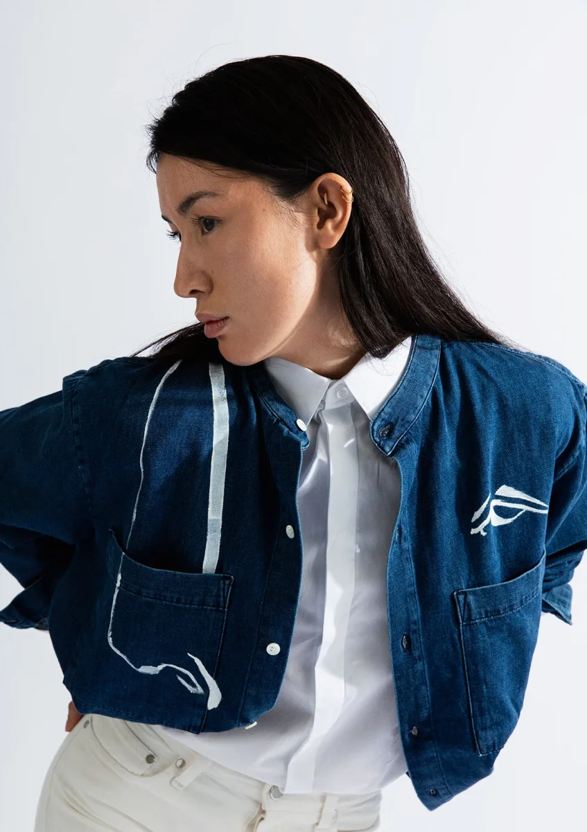 ADN loves ART - Chemise en denim - Oeuvre 3 – Image 5